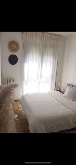 Cortinas Ikea Beige Lino y riel
