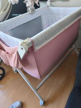 Minicuna con Muebles y Manta Estrellas