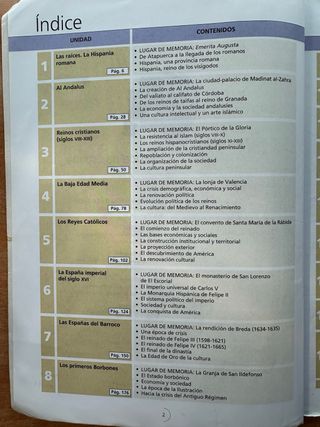 Historia De España 2 bachillerato