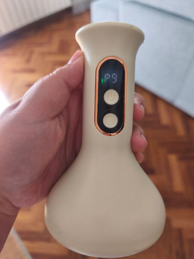 Masajeador Gua Sha Recargable + Ventosa Vacío