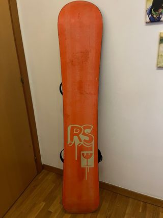 Snowboard Rossignol con fijaciones