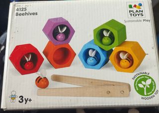 Juego de motricidad fina Plan Toys Colmena