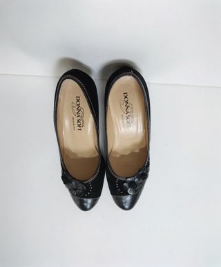 Donna Soft Scarpe Nere Pelle Made in Italy