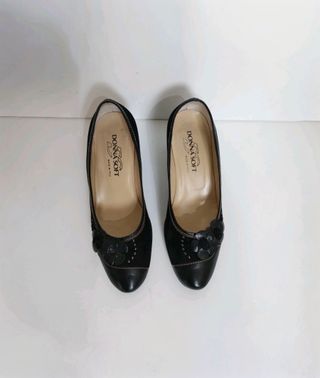 Donna Soft Scarpe Nere Pelle Made in Italy