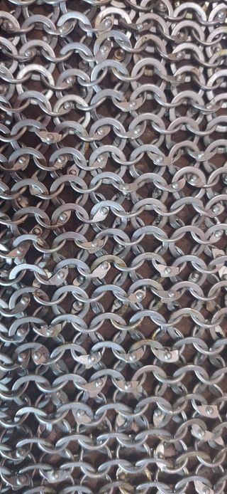 Retales Cota de Malla remachada artesanal