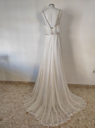 Vestido Novia Pronovias Tirantes Pedrería
