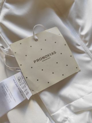 Vestido Novia Pronovias Tirantes Pedrería