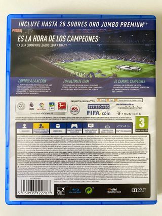 FIFA 19 Champions Edition PS4