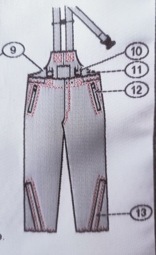 Pantalón de intemperie a estrenar  
 TALLA 2
