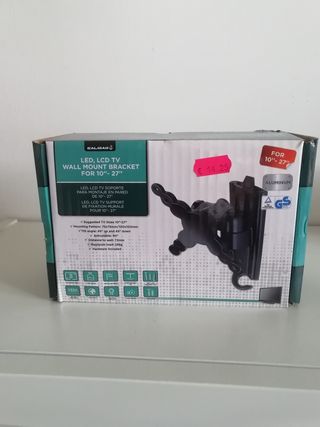 Soporte Pared TV LED LCD para 10-27''. 