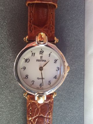 Reloj Festina Cuarzo Marrón y Dorado