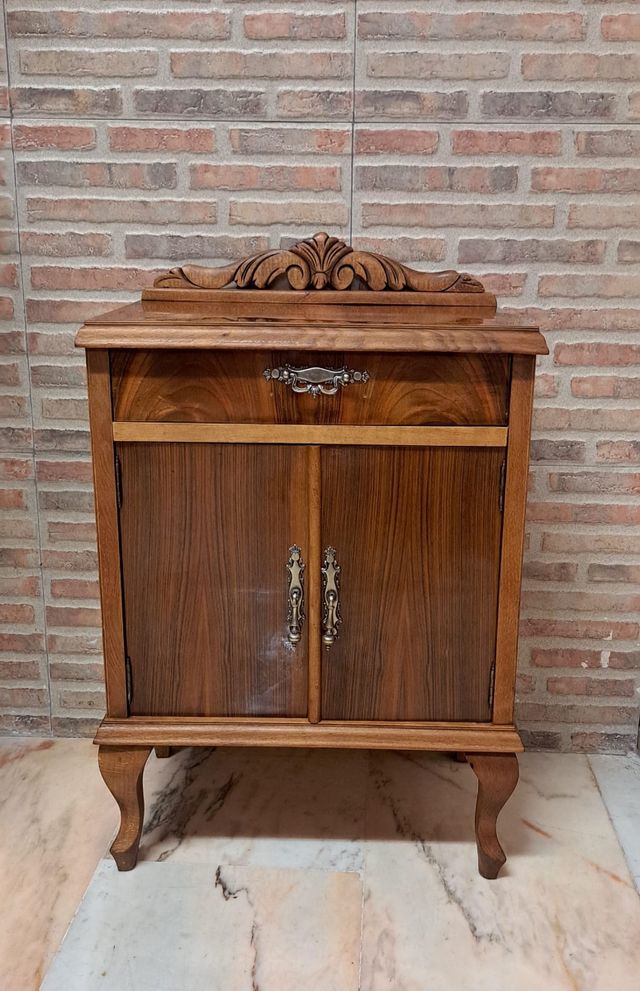 Comodino antico vintage 1966