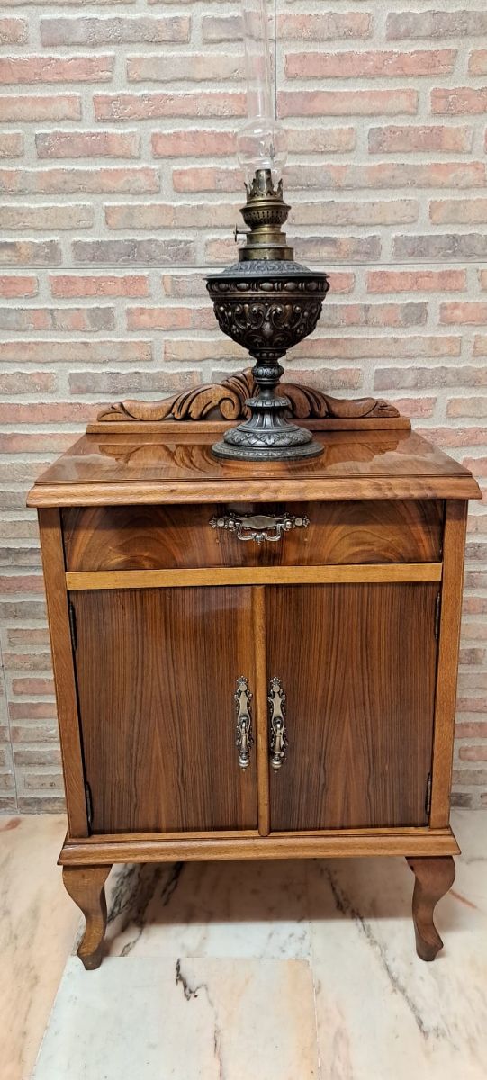 Comodino antico vintage 1966