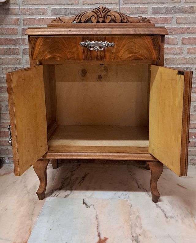 Comodino antico vintage 1966