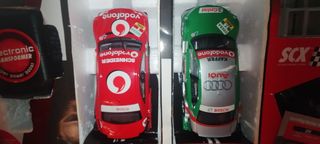 Scalextric C2 DTM Audi vs Mercedes