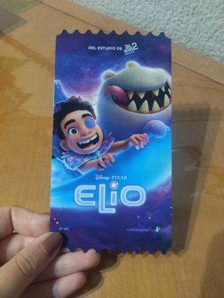 Megaentrada de cine Elio Disney Pixar 2025