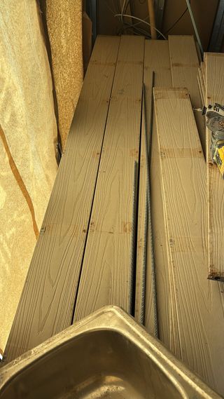 20 m de Tarima composite madera