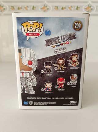 Funko Pop! Justice League Cyborg 209