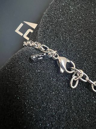 Pulsera cadena Lotus acero 