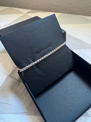 Pulsera cadena Lotus acero 