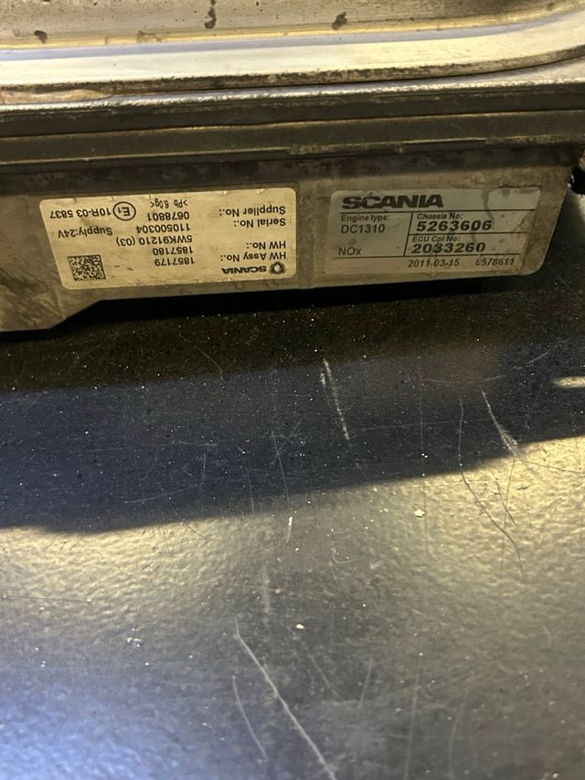Centralita unidad ECU Scania R G P T,  motor D1310