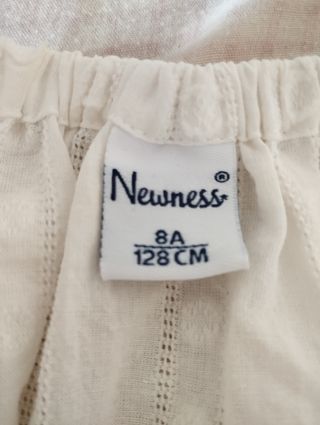 Blusa blanca manga corta