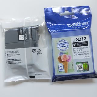 2 Tintas Brother LC3213 BK Negra