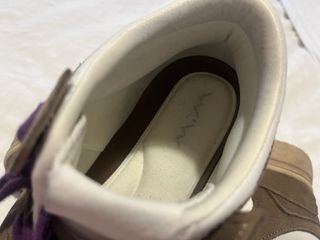 Zapatillas MIM Botín Marrón y Blanco