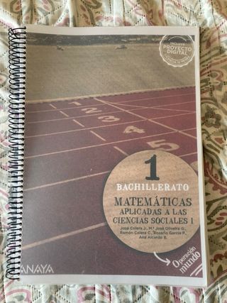 Matemáticas aplicadas a las Ciencias Sociales I.