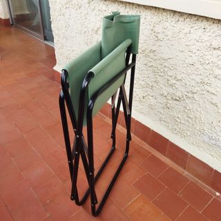 Silla Director Plegable.
 Tela y Metal