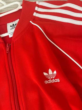Chaqueta Adidas Roja Talla L