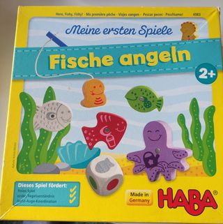Juego HABA Pescar peces 2+