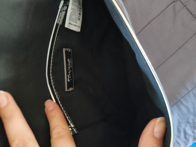 Pochette Zara Argento