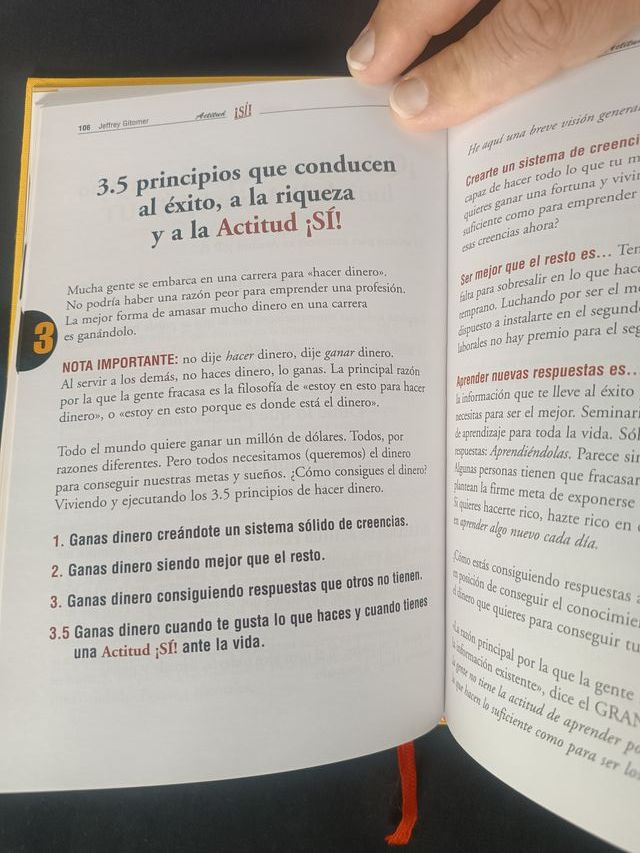 El libro amarillo de la actitud ¡sí! (Spanish E...