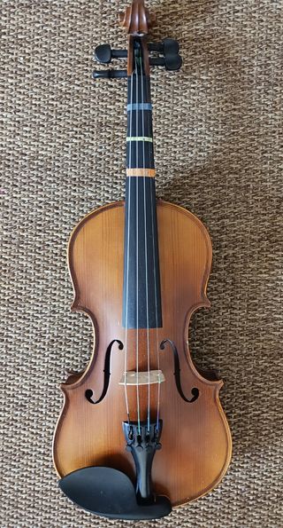 Violín Dollfer 300P 1/2 con arco y accesorios.