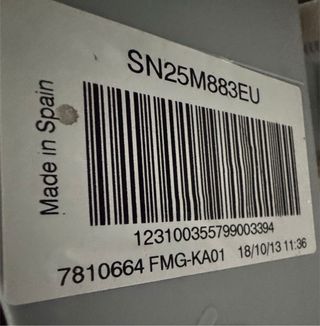 LAVAVAJILLAS SIEMENS EN INOX 