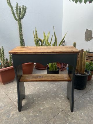 Mueble auxiliar restaurado