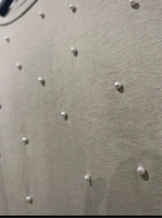 Camiseta Springfield verde perlas