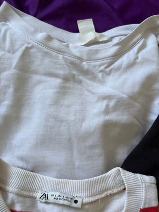 Lote 7 Camisetas Varias Marcas