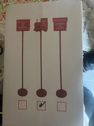 2 Posta Babbo Natale treno e 6 lanterne
