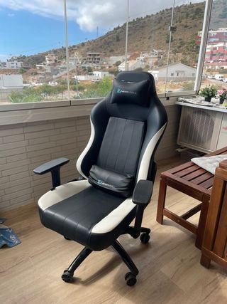 Silla Gaming Newskill Negra y Blanca