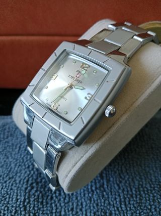 Reloj Swiss Explorer Cuarzo Plata