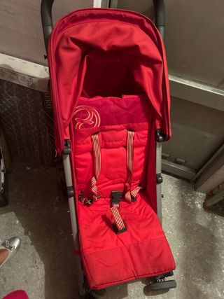 Silla de paseo Cybex roja
