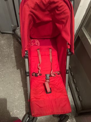 Silla de paseo Cybex roja