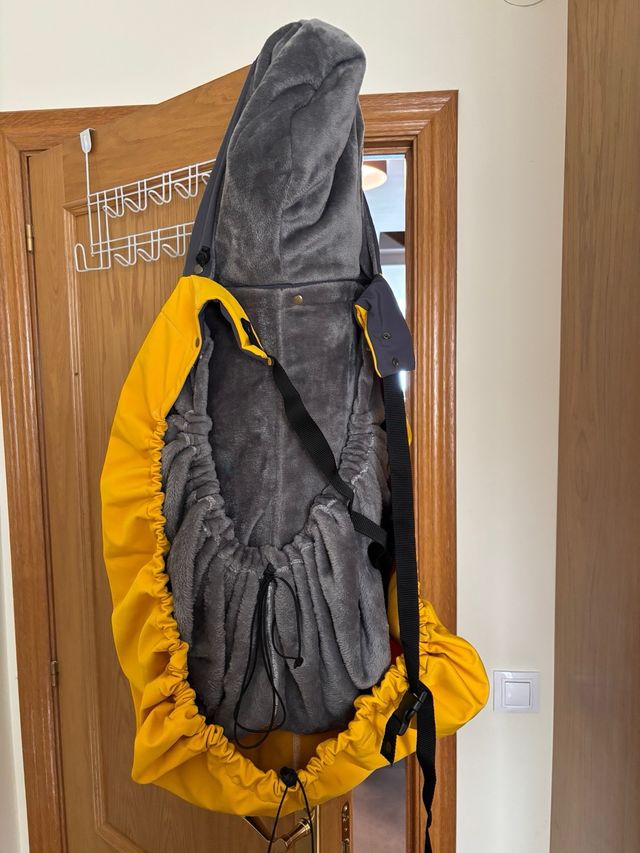 Cobertor de porteo impermeable con forro de pelo