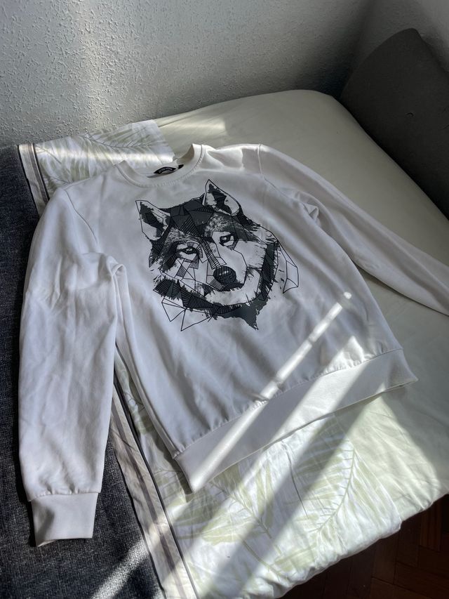 Sudadera Morato con estampado de lobo