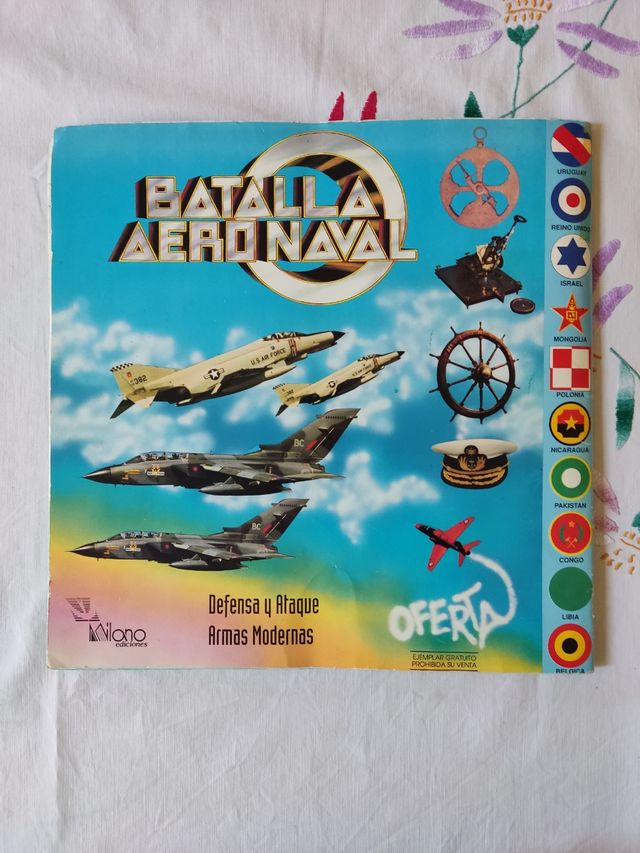 Álbum de cromos: Batalla Aeronaval