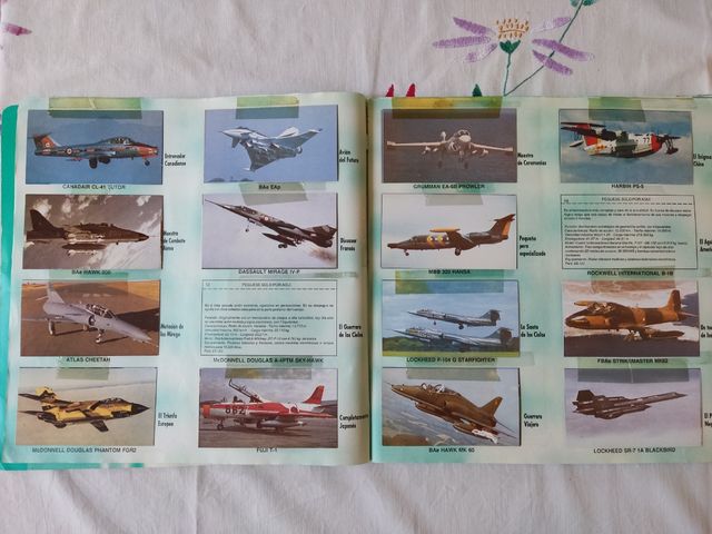 Álbum de cromos: Batalla Aeronaval