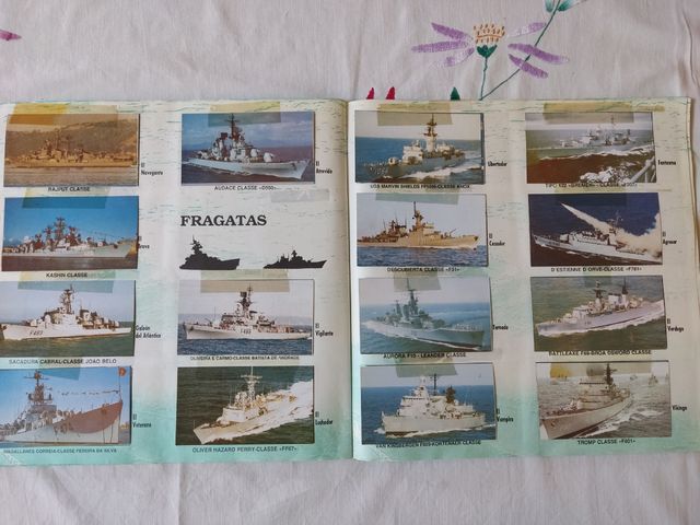 Álbum de cromos: Batalla Aeronaval