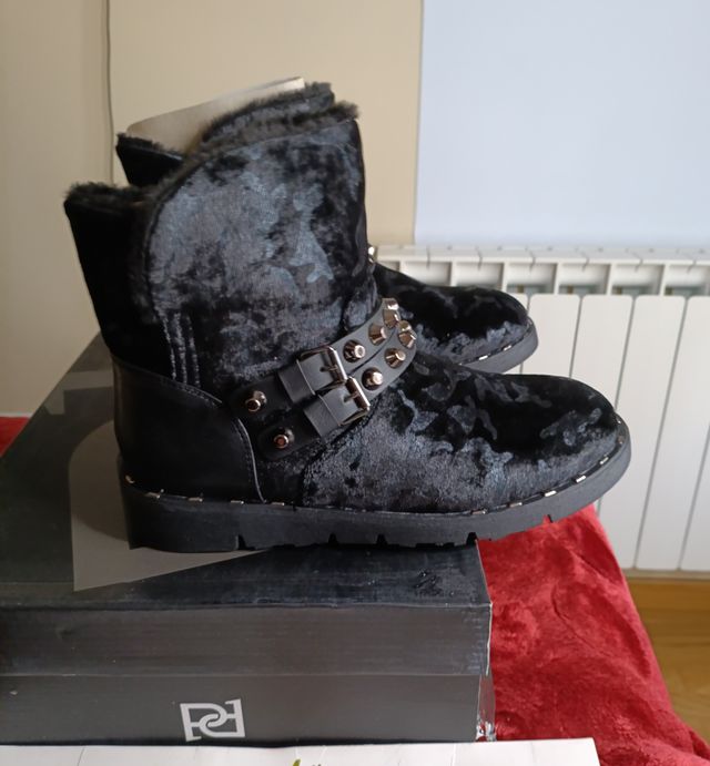 Botines negros elegantes Talla 38